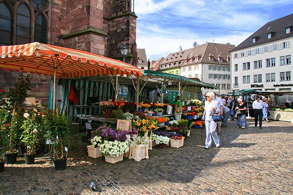 Münstermarkt in Freiburg